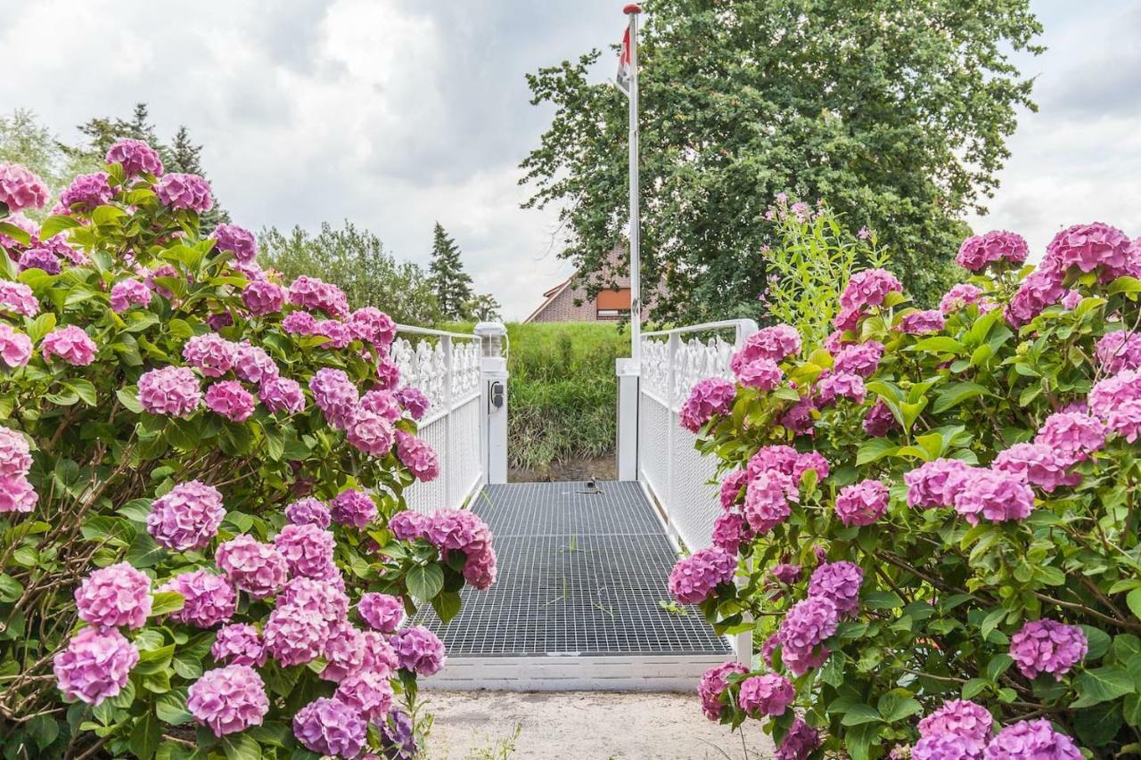 Ferienwohnung Eulenhof -Direkt An Der Este Jork Exterior foto